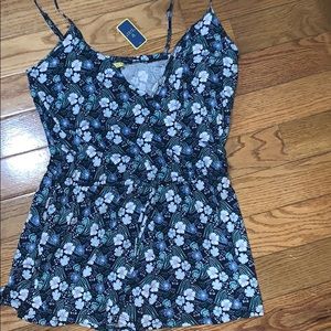 Prince & Fox floral wrap romper